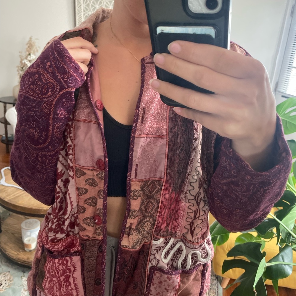 Paisley Patchwork Vintage Jacket - image 2